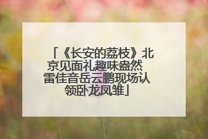 《长安的荔枝》北京见面礼趣味盎然 雷佳音岳云鹏现场认领卧龙凤雏