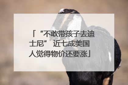 “不敢带孩子去迪士尼” 近七成美国人觉得物价还要涨