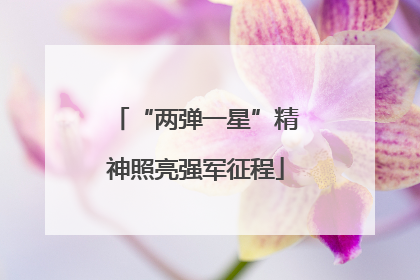 “两弹一星”精神照亮强军征程