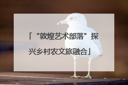 “敦煌艺术部落”探兴乡村农文旅融合