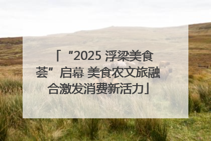 “2025 浮梁美食荟”启幕 美食农文旅融合激发消费新活力