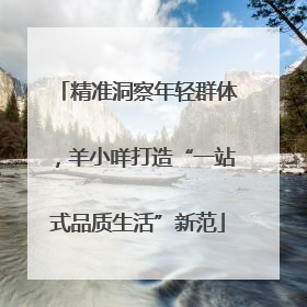 精准洞察年轻群体，羊小咩打造“一站式品质生活”新范