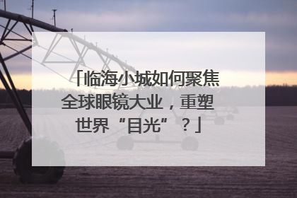临海小城如何聚焦全球眼镜大业，重塑世界“目光”？