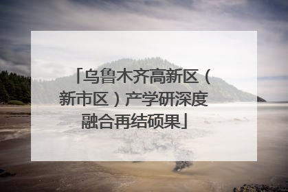 乌鲁木齐高新区（新市区）产学研深度融合再结硕果