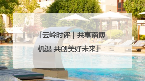 云岭时评｜共享南博机遇 共创美好未来