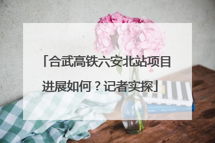 合武高铁六安北站项目进展如何？记者实探