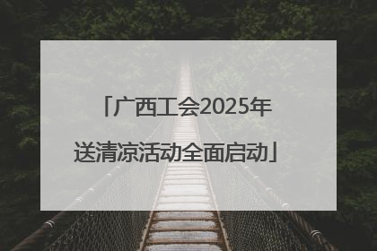 广西工会2025年送清凉活动全面启动