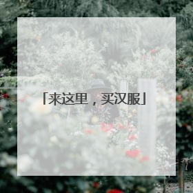 来这里，买汉服
