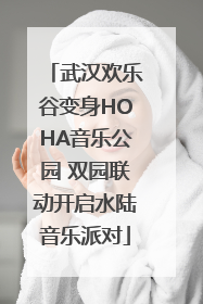 武汉欢乐谷变身HOHA音乐公园 双园联动开启水陆音乐派对