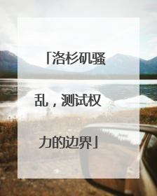 洛杉矶骚乱，测试权力的边界