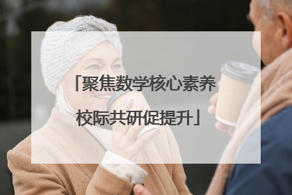 聚焦数学核心素养 校际共研促提升