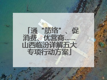 通“筋络”、促消费、优营商……山西临汾详解五大专项行动方案