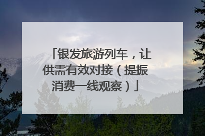 银发旅游列车，让供需有效对接（提振消费一线观察）