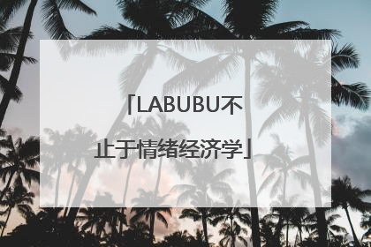 LABUBU不止于情绪经济学